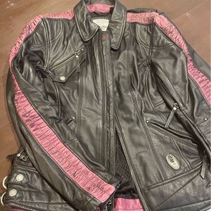 Harley Davidson Motorcycle Leather Jacket